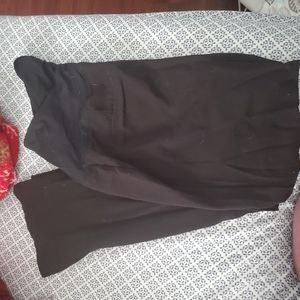 {Isabel Maternity} Straight Over Belly Dress Pants
